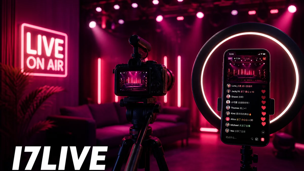 17LIVE — Live Streaming interaktif