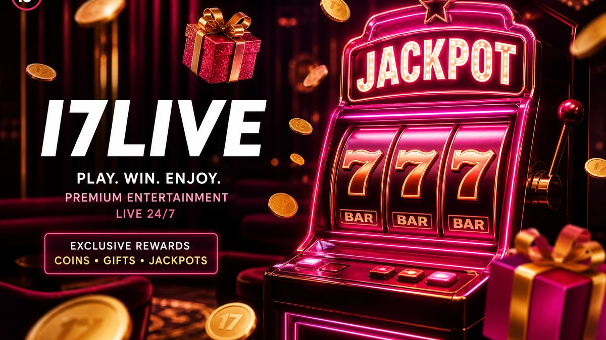 17LIVE — Coin Gift & live kasino 18+